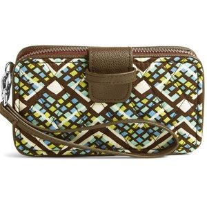 Vera Bradley Rain Forest RFID Smartphone Wallet